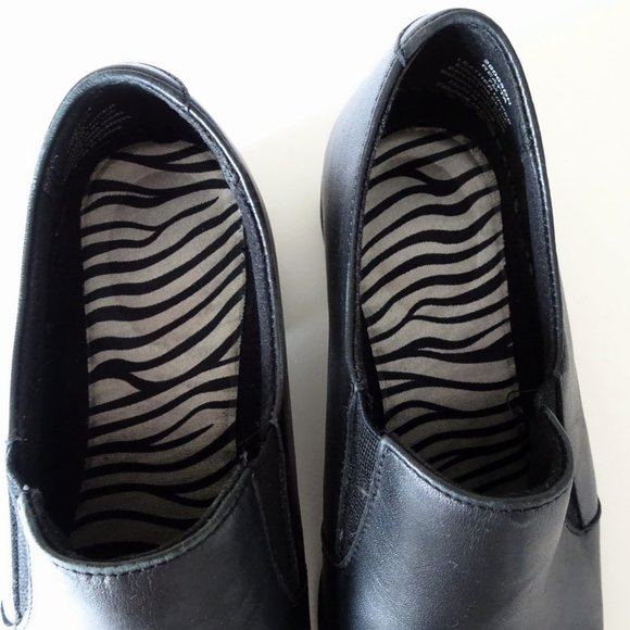 Tarantula Black Rubber Slip Resistant Work Dress Shoes - Picture 5 of 9